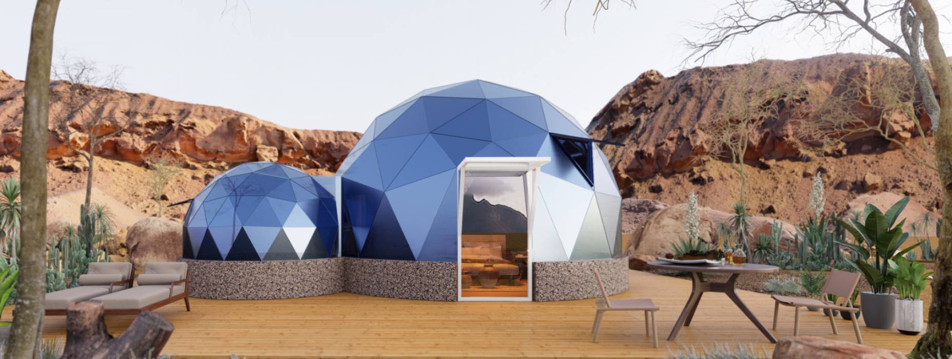 铜川球形智能光伏玻璃星空房